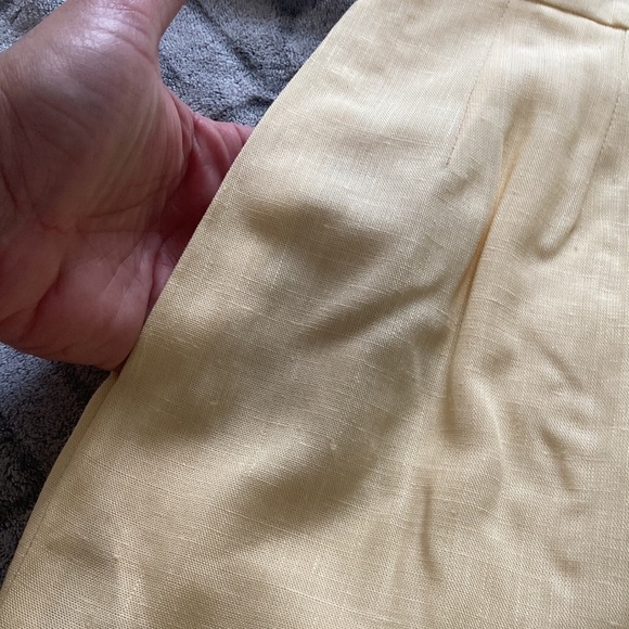 Christian Dior yellow skirt and jacket size 2 - Picture 9 of 14